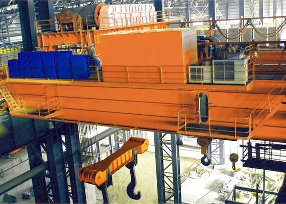 QDY 574/20 Ton Double Girder Steel Gantry-Kraan van de het Afgietselgietlepel van de Kraana7 de Dubbele Haak