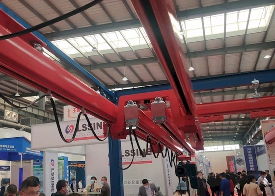 De Kraan van SANTO 2 Ton Semi Automatic KBK Crane Flexible Double Girder Suspension