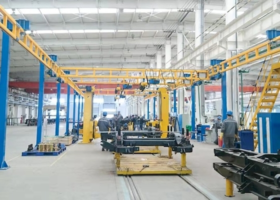 Groot Gebiedsbewegingen Lichtgewichtkbk Crane For Production Line