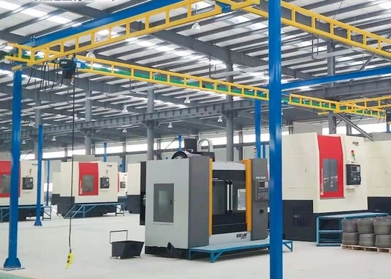 Kraan van het de Verrichtingskbk Crane Workstation 2T Ingesloten Spoor van 380V 50Hz de Flexibele