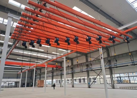 Groot Gebiedsbewegingen Lichtgewichtkbk Crane For Production Line