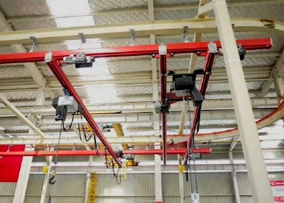 1T aan van het het Hijstoestelwerkstation van 3.2T KBK de Lichte Crane System KBK Opheffende Systemen