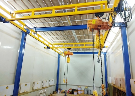 2t de Kettingshijstoestel van hangbrug Luchtcrane system flexible combined with
