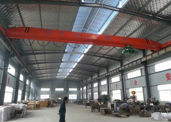 Lichte Plichts8m/Min Lift Single Girder Overhead Kraan 7.5m31.5m Spanwijdte