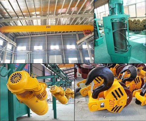CD 3,2 Kraan van de de Balkbrug van Ton Electric Hoist Matching With de Enige