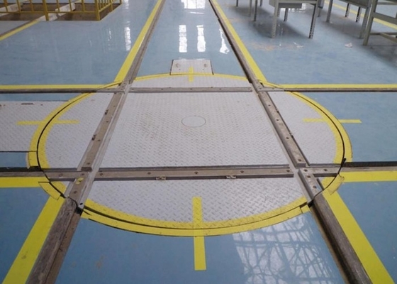 Aangepaste Op zwaar werk berekende Elektrische Overdrachtkar op Spoor 10 Ton To 100 Ton Transfer Cart