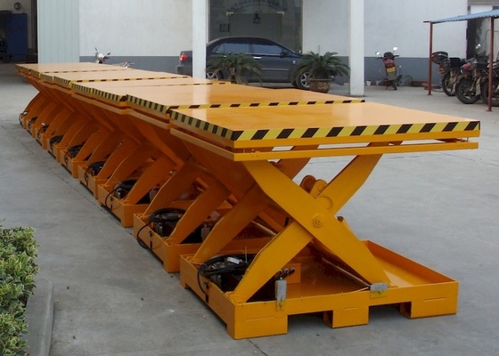 1000kg aan Stabiele Hydraulische de Schaarlift van 3000kg in Fabrieksproductielijnen