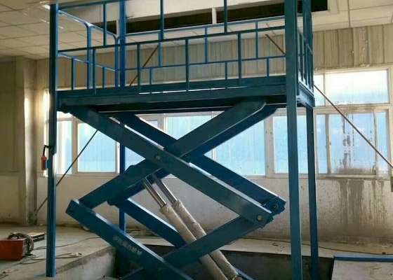 Zware Ladingsac380v Hydraulisch Opheffend Platform 2000*2000mm de Schaarlift van het Ladingsdok