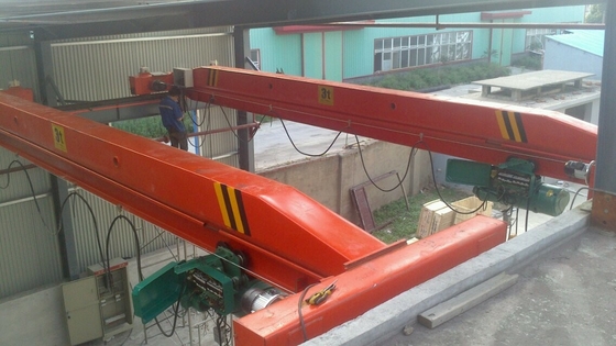 Lichte Plichts8m/Min Lift Single Girder Overhead Kraan 7.5m31.5m Spanwijdte