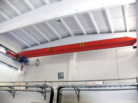 Lichte Plichts8m/Min Lift Single Girder Overhead Kraan 7.5m31.5m Spanwijdte