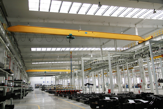 Gele 6m tot 18m Lifthoogte CD1 MD1 3 Ton EOT Crane For Workshop
