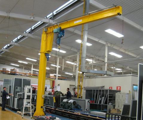 Het vaste Wapen Jib Crane 5 van de Kolom Vrije Bevindende Cantilever Ton In Workstations