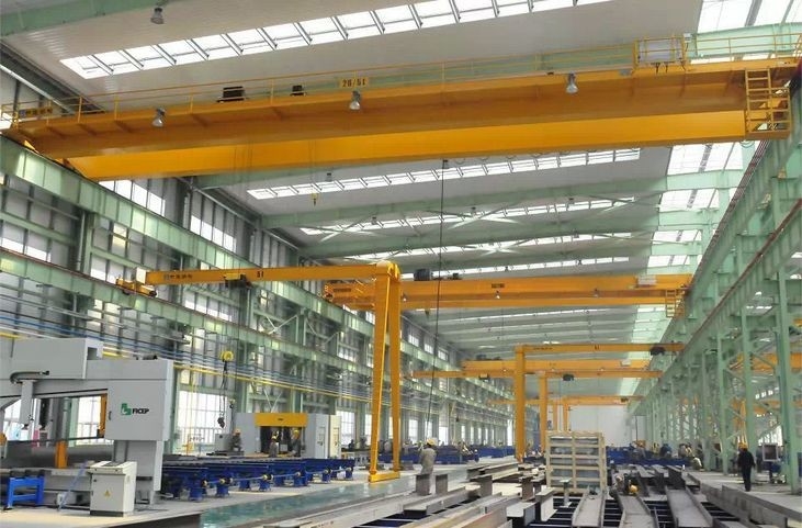 Europese Enige Dubbele Kraan van de Balkeot Luchtbrug 1-50 Ton With Trolley Traveling