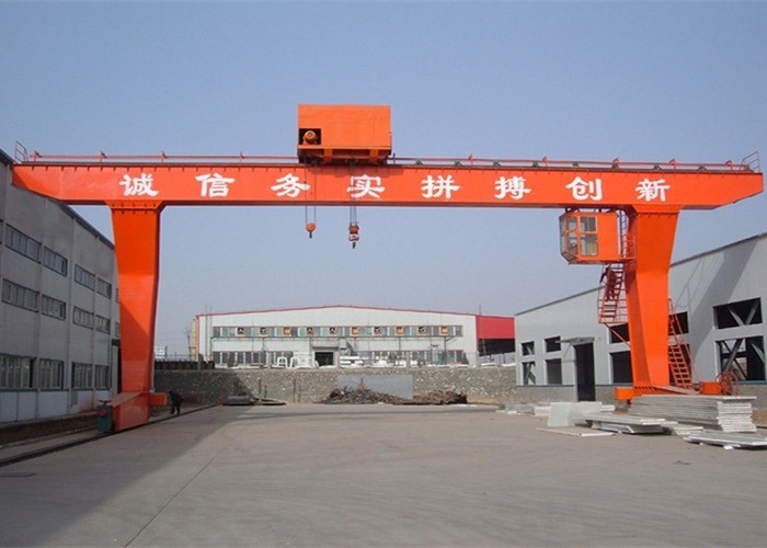 Ce MG die 39.4m/Min 32/5 Ton Double Girder Gantry Crane Zware Ladingen opheffen