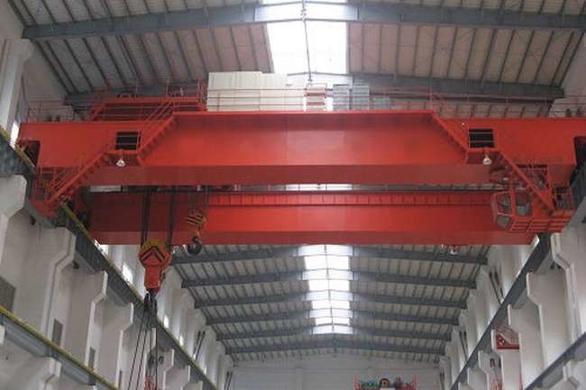 Q235B Q345C 32 ton brugkraan Werkplaats Dubbele balk bovenhoofd Reiskraan