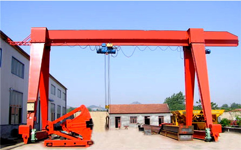 Op rails gemonteerde Mobiele de Brugkraan 15 Ton 20 Ton 25 van 380V 60HZ Ton Overhead Crane