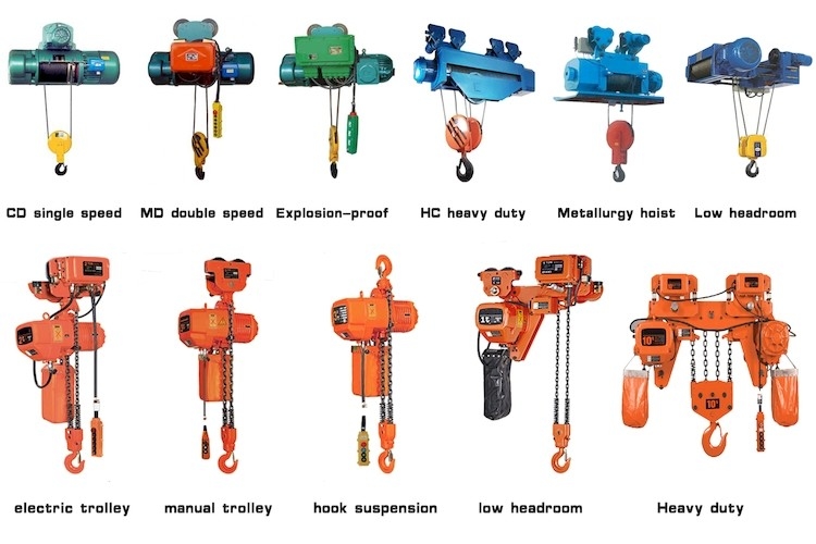 SANTO 10T 0.3-8m/Min Electric Wire Rope Winch met Draadloze Afstandsbediening