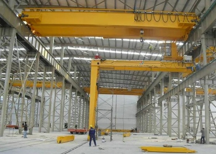 ISO 9m Opheffende Dubbele Straal Europese Luchtkraan 25 Ton Bridge Crane Span 20m